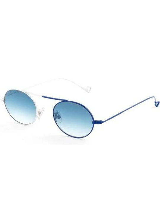 Eyepetizer Sunglasses with Blue Metal Frame and Blue Gradient Lens EULARIA C 19 12F