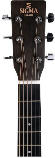 Sigma Guitars Ηλεκτροακουστική Κιθάρα GMC-STE-BKB Cutaway Black