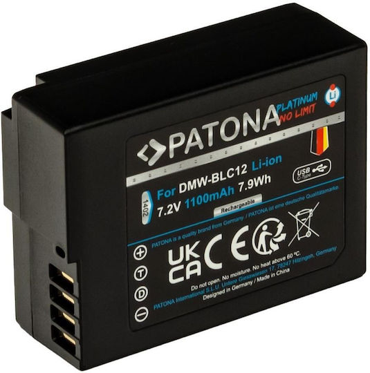 Patona Batterieladegerät Kompatibel mit Panasonic