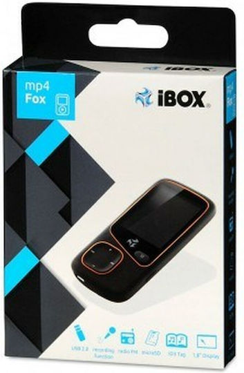 iBox Fox MP4 Player (4GB) cu ecran LCD / TFT Negru