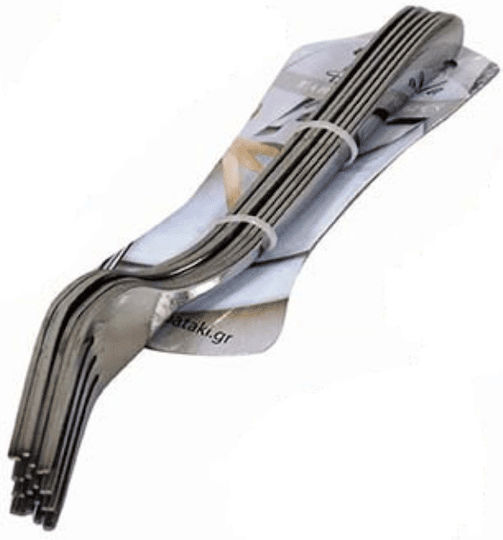 Sidirela Inox Table Fork Set Silver 6pcs