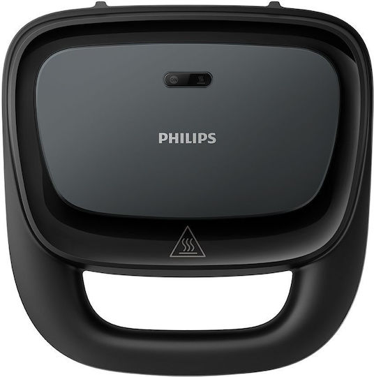 Philips Sandwich Maker Grill 750W Black