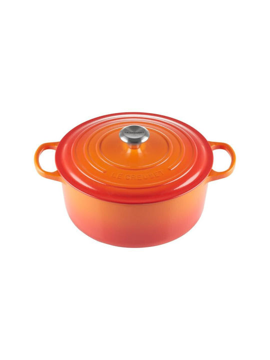 Le Creuset Signature Dutch Oven Round Made of Aluminum 22cm 1pcs