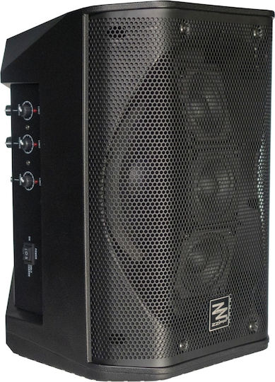 ZZiPP ZZIGGY Active Speaker PA 120W with Woofer 6.5" with Battery 25x29x33cm.