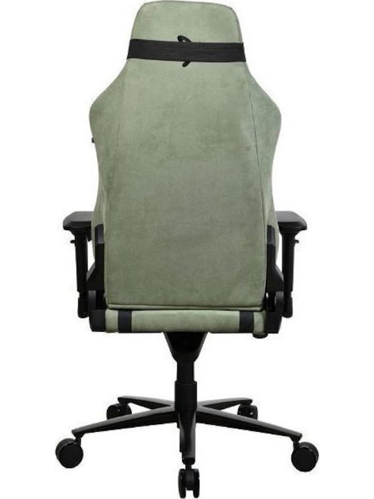 Arozzi Vernazza Supersoft Υφασμάτινη Καρέκλα Gaming με Ρυθμιζόμενα Μπράτσα Forest Green