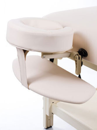 Rest Pro Bett Massage und Physiotherapie Beige aus Holz 197x71cm.