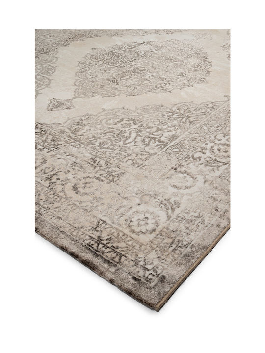 Viokarpet 6185a Rug Rectangular White Vison