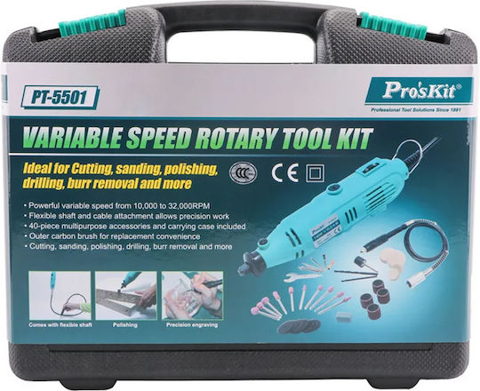 Proskit Rotativ Multifuncțional electric cu control de viteză