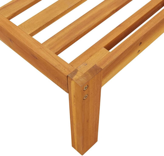 Garten- und Outdoor-Möbelsets 4 Stück Massivholz Akazie