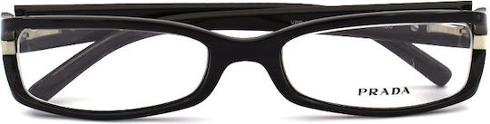 Prada Women's Acetate Brown Prescription Eyeglass Frame PRVPR10 7N61O1