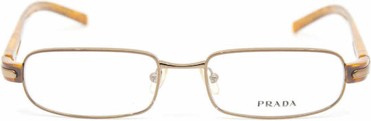 Prada Дамски Рамки За Очилата Златист PRVPR54 8AE1O1