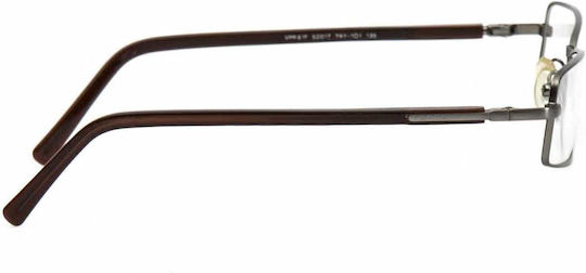 Prada Men's Metal Silver Prescription Eyeglass Frame PR7AY10 7AY101