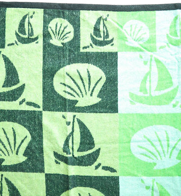 Comfort Green Beach Towel 90x165cm