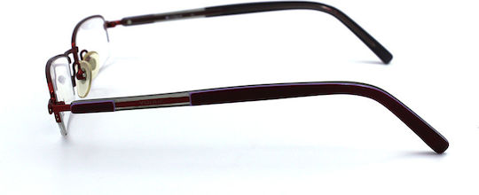 Vogue Kids Metal Prescription Eyeglass Frame Red VO3536 761