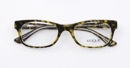 Vogue Women's Acetate Prescription Eyeglass Frame Green VO2837 1916