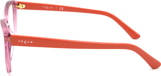 Vogue Rame Ochelari Copii Acetat Structură Scheletică Fluture Roz VY2010 2836
