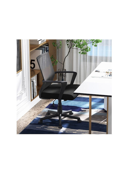 Costway Office Chair With Recline Black