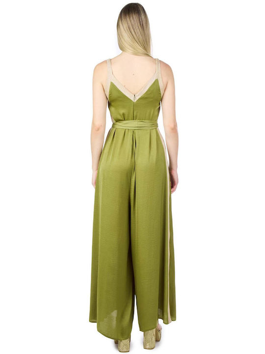 Moutaki Women's Sleeveless One-piece Suit Olive