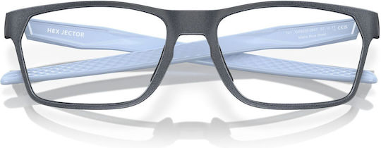 Oakley Hex Jector Ανδρικός Κοκκάλινος Σκελετός Γυαλιών Μπλε OX8032-08