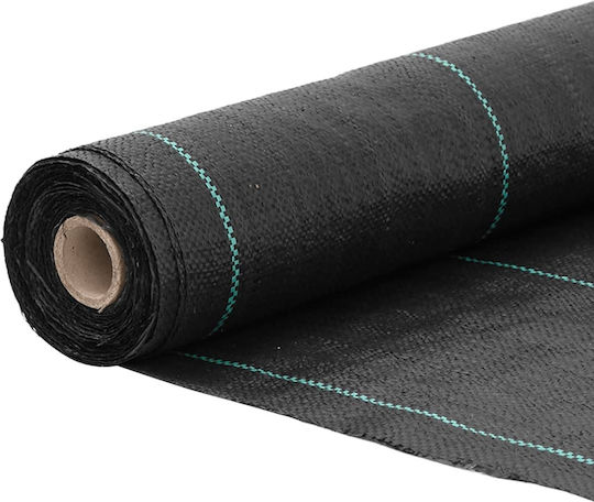 vidaXL 4005139 Agro Textilien Bodendecker 60gr/m² 0.5x50m Schwarz