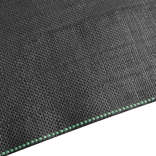 vidaXL 4005237 Ground Cover Fabric 150gr/m² 4x50m Black