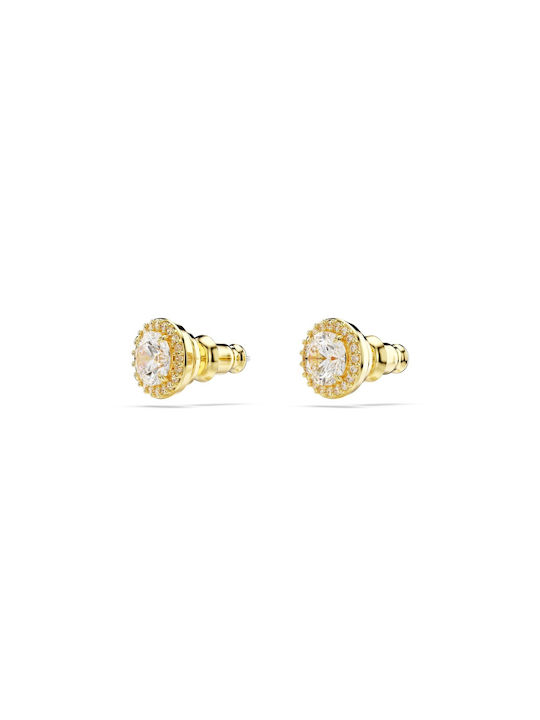 Swarovski Cercei Placat cu aur cu Pietre