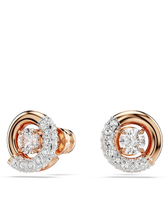 Swarovski Dextera Σκουλαρίκια Καρφωτά Επιχρυσωμένα Swarovski Dextera Σκουλαρίκια Καρφωτά Επιχρυσωμένα