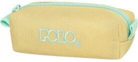 Polo Wallet Pencil Case Barrel with 1 Compartment Yellow