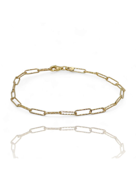 Bracelet Set Chain made of Silver Gold Plated