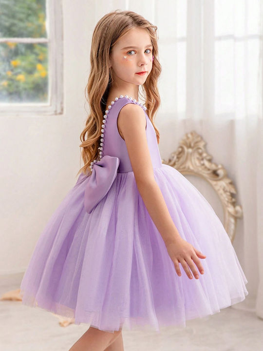 Kinderkleid Ärmellos Lilac