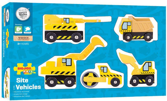 Big Jigs Excavator Șantier De Construcții Pentru 3+ Ani
