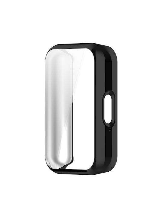 Κάλυψη Silikonhülle in Schwarz Farbe für Samsung Galaxy Fit 3
