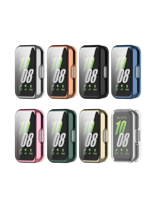 Κάλυψη Silikonhülle in Schwarz Farbe für Samsung Galaxy Fit 3