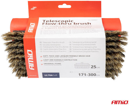 AMiO Telescopic Car Wash Broom with Water Supply 171-300cm