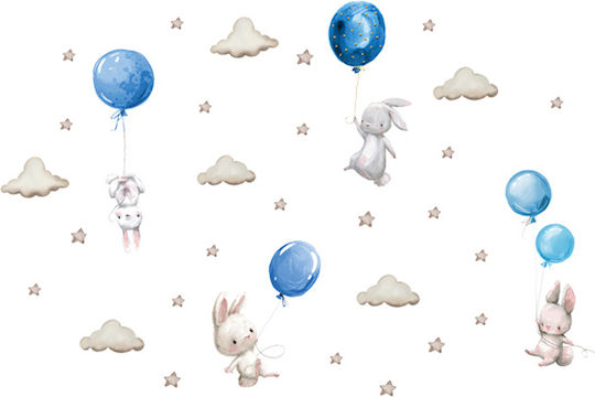 Sipo Kinder Wandsticker Wand 76x115cm