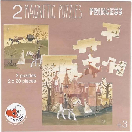 Παιδικό Puzzle Magnetic Book για 3+ Ετών 20pcs Egmont