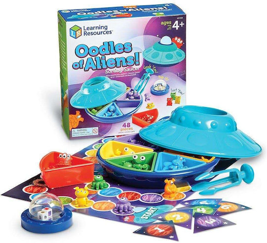 Learning Resources Friendly Extraterrestrials Joc Educațional de Cunoștințe pentru 4+ ani Ani