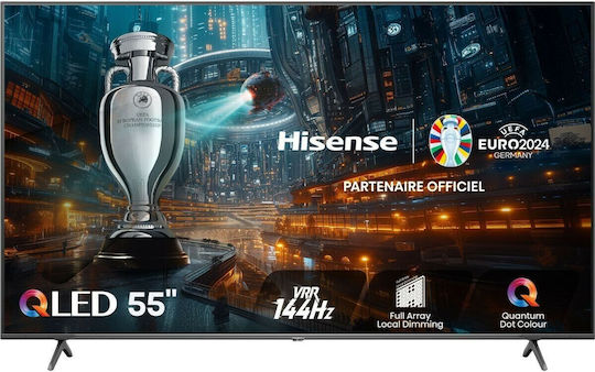 Hisense Smart Television 55" 4K UHD QLED 55E7NQ Pro HDR (2024)