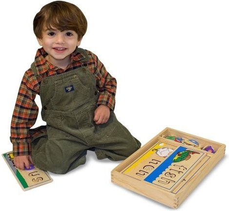 Παιδικό Puzzle First Words 4pcs Melissa & Doug