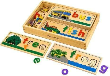 Παιδικό Puzzle First Words 4pcs Melissa & Doug