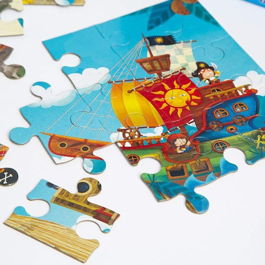 Puzzle pentru Copii Epoca Piraților pentru 3+ ani+ Ani 48buc
