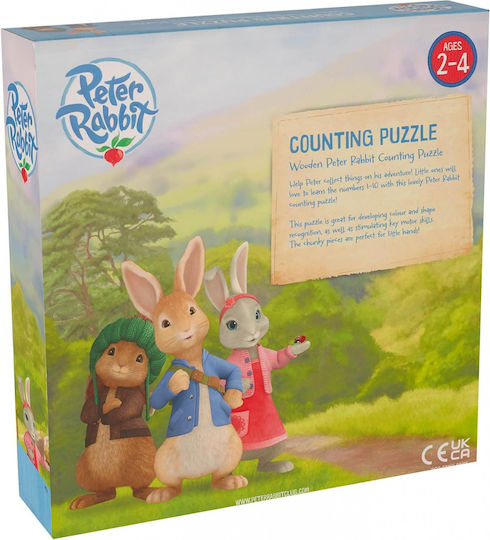 Puzzle Pentru Copii Din Lemn Pegged Grădină Țărănească Pentru 2+ Ani 10 Piese Orange Tree Toys