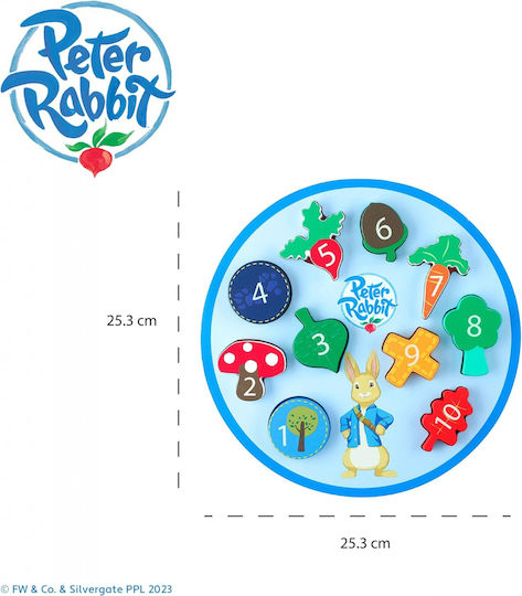 Puzzle Pentru Copii Din Lemn Pegged Grădină Țărănească Pentru 2+ Ani 10 Piese Orange Tree Toys
