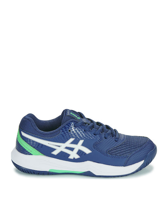 Gel-Dedicate 8 GS Kids Sports Shoes Tennis with Laces Navy Blue