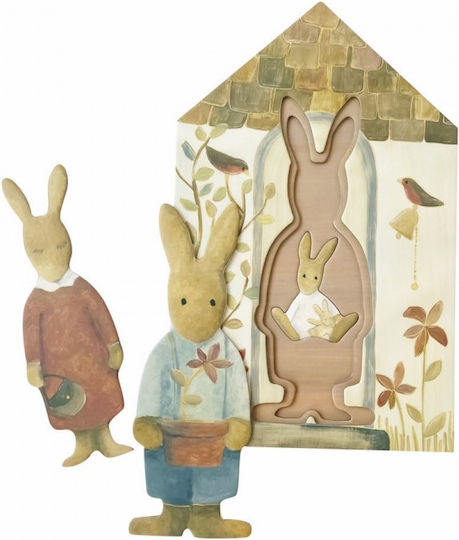 Детски Пъзел Bunny Family за 3+ години+ Години 3бр Egmont