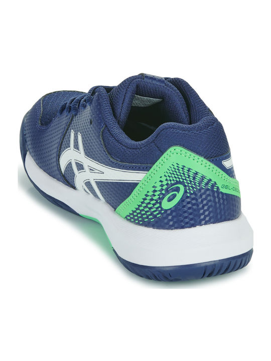Gel-Dedicate 8 GS Kids Sports Shoes Tennis with Laces Navy Blue