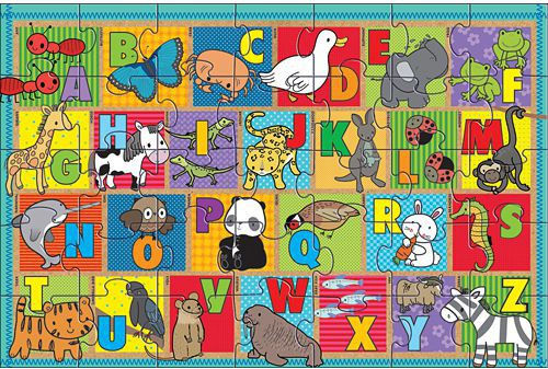 Kinderpuzzle The Animal Alphabet für 3++ Jahre 35pcs Melissa & Doug