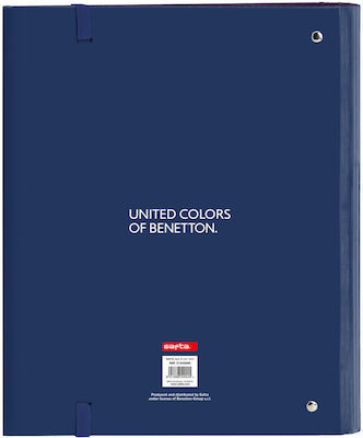 Benetton Clipboard for Paper A4 Blue 1pcs