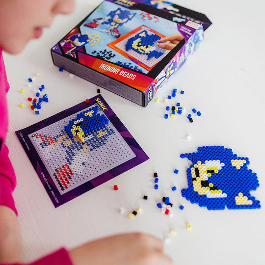 Creative Diy Bead Ironing Art Set Sonic Prime