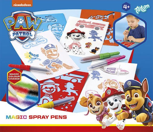 Kreatives Zeichenset Schablonen Spraymarker Paw Patrol Paw Patrol